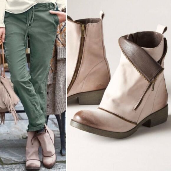 💥Sundance, Size 7.5, Moto Gray Boots - Picture 15 of 15